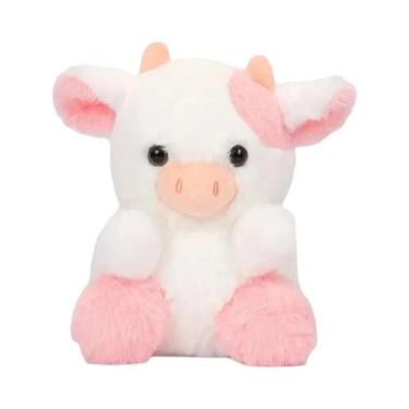 Imagem de Brinquedo De Pelúcia Colorido De Vaca Leiteira Morango 7.87in Presente