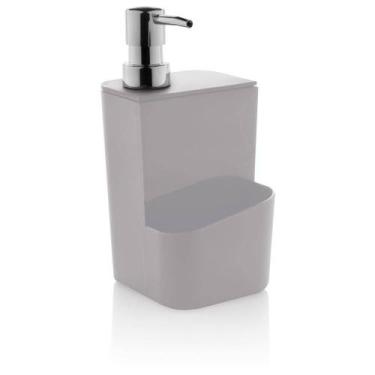 Imagem de Dispenser Sabão Branco Detergente Esponja 650 Ml Marca Ou