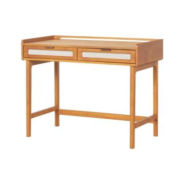 Imagem de Escrivaninha Mesa com Gavetas Madeira Nozes Nora Meu Móvel de Madeira