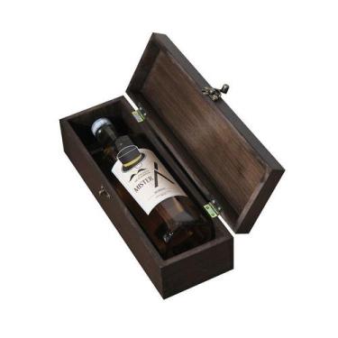 Imagem de Kit Caixa Cachaça Reserva Mister Á 700ml, Único
