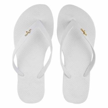 Imagem de Chinelo Feminino Adulto Branco Slim Magicc-Feminino