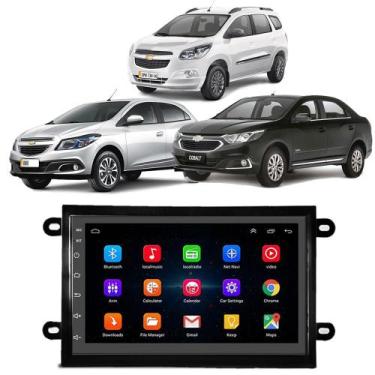 Imagem de Kit Multimidia Android 7 Polegadas Onix 2013 a 2019 + Câmera e Moldura