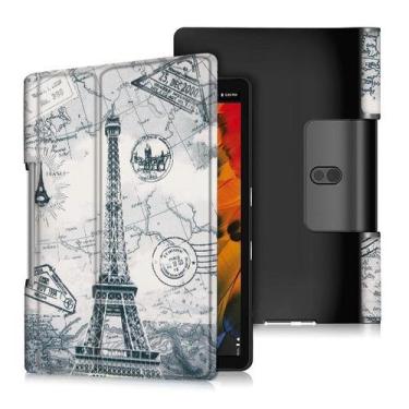 Imagem de Capa para tablet Lenovo Yoga Tab 5 10.1 2019 Fina em couro PU - Omkars