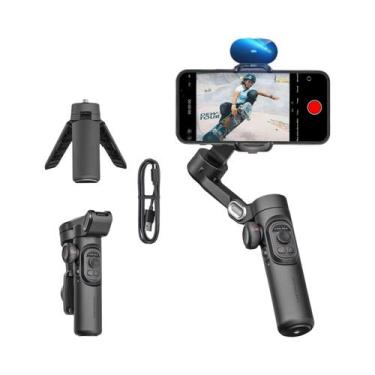 Imagem de Estabilizador Gimbal Portátil De 3 Eixos Para iPhone E Android AOCHUAN