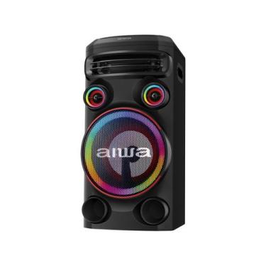 Imagem de Torre de Som AIWA T1W -02 1600W 1Woofer10" Bluetooth RGB USB FM DJ, Bi