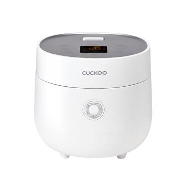 Imagem de CUCKOO CR-0375F | Fogão de Arroz Micom 3 xícaras (não cozido) | 10 opções de menu: aveia, arroz integral e mais, tela sensível ao toque, panela interna antiaderente | Branco