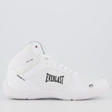 Imagem de Tênis Everlast Ring IV Feminino Branco e Preto, 37