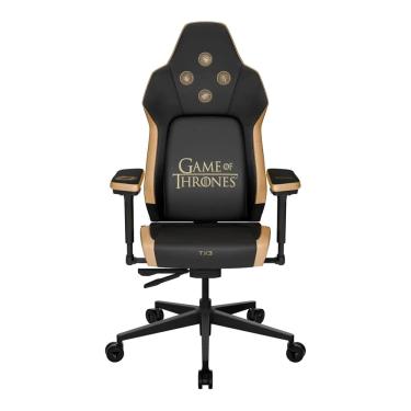 Imagem de Cadeira Gamer ThunderX3 Core Smart Game of Thrones Preto e Dourado