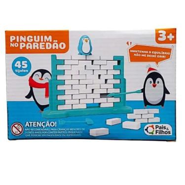 Imagem de Jogo de Mesa Pinguim no Paredão Única Pai e Filhos - 792523-1 - Pais e