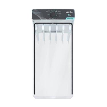 Imagem de Secadora de Roupas Wanke Comfort - 8 Kg - Branca, 110V
