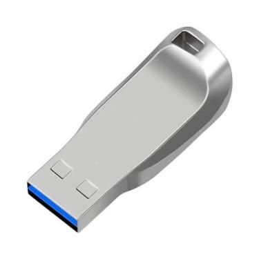 Imagem de Pen Drive USB De Alta Velocidade 20 128GB 64GB 32GB 16GB 8GB Metal Cle