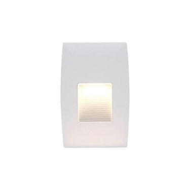 Imagem de Balizador Taschibra Cine De Embutir Led 2w Bivolt Branco 3000k Luz Ama