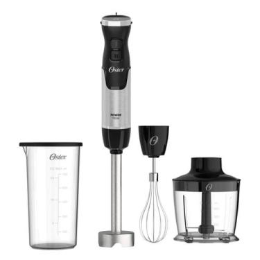 Imagem de Mixer Power Black Inox 3 em 1 750W OMIX570 - Oster, 110V