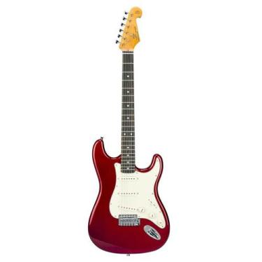 Imagem de Guitarra Strato Vintage SST62 CAR (Candy Apple Red) - SX T2
