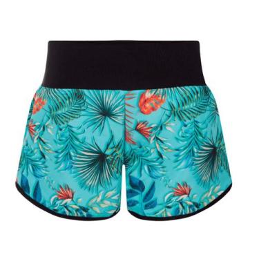 Imagem de Short Sport Trifil Duplo Com Estampa, M, Verde água