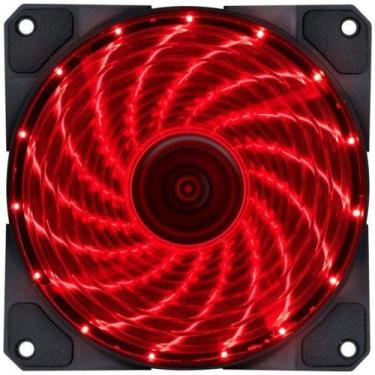 Imagem de Cooler VX GAMING V.LUMI 15 Leds Vermelho - Vinik