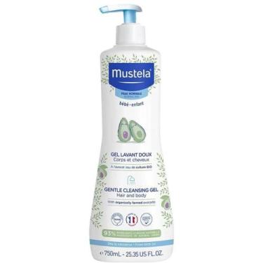 Imagem de Mustela Bebê Gel Dermo Lavante Suave Cabelo e Corpo Pele Normal Hipoal
