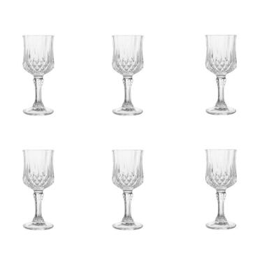 Imagem de Conjunto de Taças de Vidro para Licor Diamante 6 Peças 60ML Transparente para Degustação Lyor