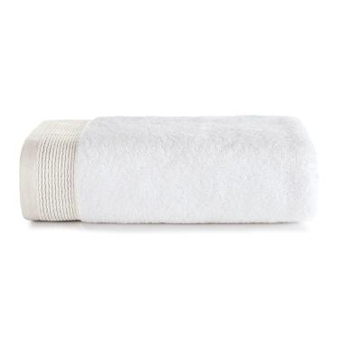 Imagem de Toalha de Rosto Serena Felpa 100% Algodão 550g-m² Macia e Absorvente Bege Altenburg