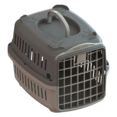 Imagem de Caixa De Transporte Cães E Gatos Forte N 4 - - MMA Pets, Black