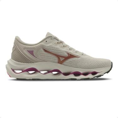 Imagem de Tênis Running Feminino Mizuno Wave Legend 4 Bege, Arenit, 35