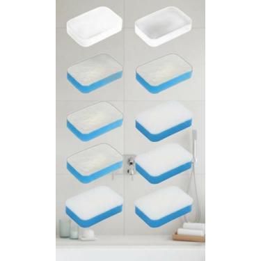Imagem de Esponja de Banho Dupla Face Retangular Kit com 12 - Congratulations St