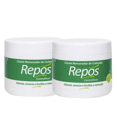 Imagem de Kit 2 Creme Removedor Hidratante de Cutículas Repos 120G