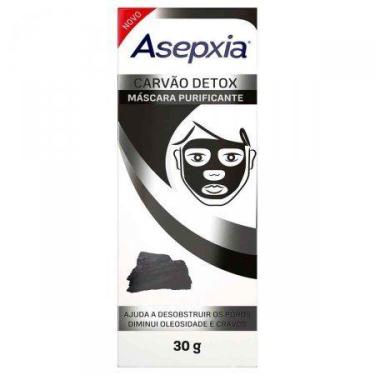 Imagem de Máscara Facial Asepxia Carvão Detox 30g - GENOMMA