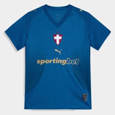 Imagem de Camisa Palmeiras III 26/27 s/n Torcedor Puma Feminina, Azul escuro, M