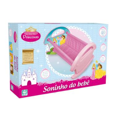 Imagem de Berço Para Boneca Soninho do Bebê Princesas 791 - Nig