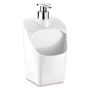 Imagem de Dispenser Porta Detergente Uz Branco Com Válvula Metalizada, UZ