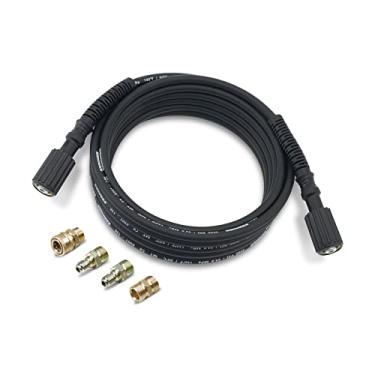 Imagem de Kärcher Mangueira de extensão de alta pressão de 6 cm para lavadoras de pressão de até 3600 PSI - com adaptadores incluídos - Conexão rápida ou encaixe M22