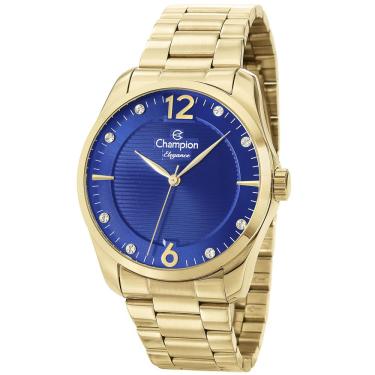 Imagem de Relógio Feminino Analógico Champion CN27607A – Dourada