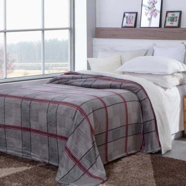 Imagem de Cobertor Casal Dupla Sherpa Soft Vancouver Jolitex Ternille