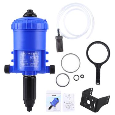 Imagem de dispositivo de dosagem automática,Pulverizador automático de fertilizantes, pulverizador de irrigação alimentado por bomba de água de enchimento para mangueira de jardim industrial bomba de medição de irrigação por gotejamento de gado