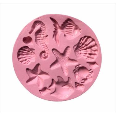Imagem de Molde De Silicone Fundo Do Mar