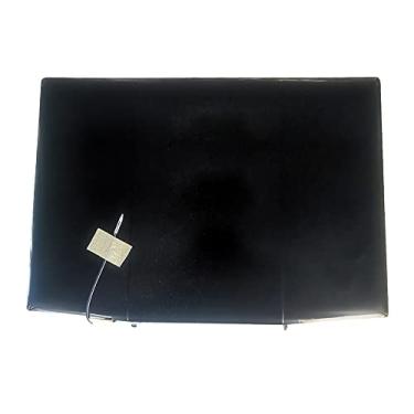 Imagem de Capa de LCD de notebook para DELL G5 5500 014J85 14J85 com antena e dobradiça preta capa traseira nova