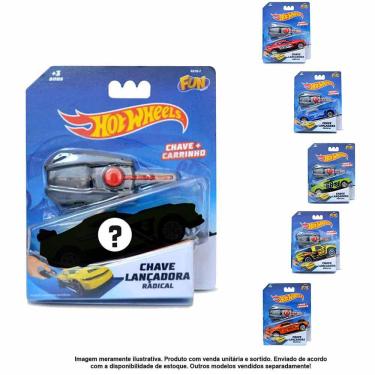 Imagem de Chave Lançadora com Carrinho - Hot Wheels - Sortido - Fun Divirta-se