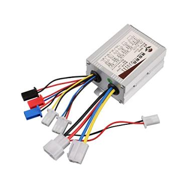 Imagem de WOOSTAR Controlador de Velocidade de Motocicleta 24 V 500 W Substituição para Scooter Elétrico E Bicicleta Escova Triciclo