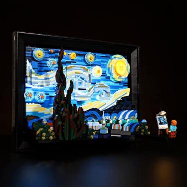 Imagem de LED Lighting Kit Only - Kyglaring Lights Set Designed for Lego Vincent Van Gogh - The Starry Night 21333 Model Building Set - Without Lego Set (Classic Version)