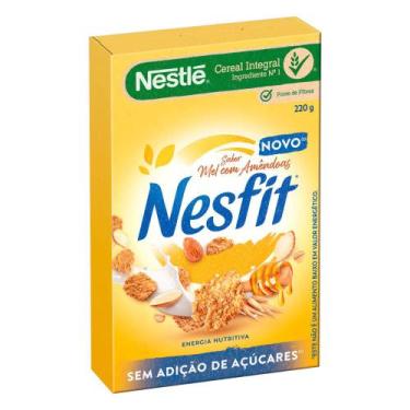 Imagem de Cereal Matinal Integral Mel Com Amêndoas Nesfit Caixa 220G - Nestlé