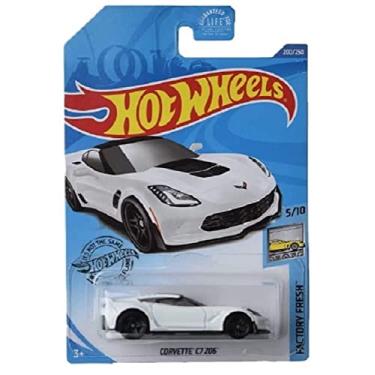 Imagem de Hot Wheels 2020 Factory Fresh Corvette C7 Z06, White 200/250