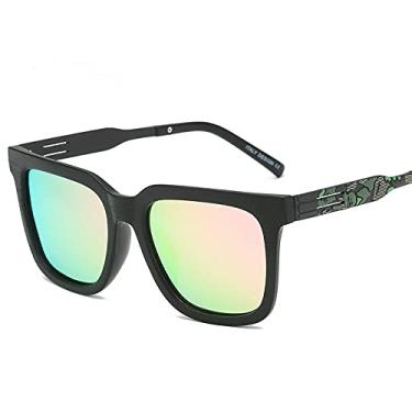 Imagem de Óculos de sol quadrados gradientes anti-reflexos para homens e mulheres óculos de proteção unissex Uv400 para dirigir 2