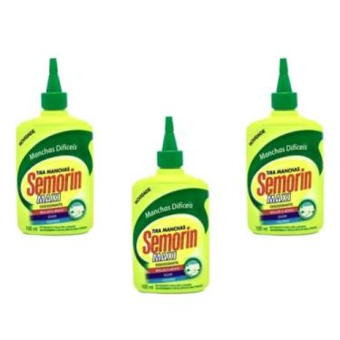 Imagem de Kit 3 Unidades Frasco Semorin Maxi Tira Manchas Difíceis