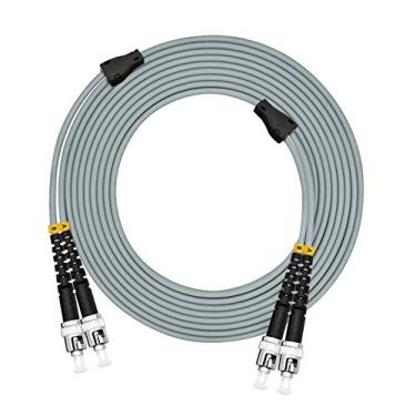 Imagem de Jeirdus 150 m ST para ST Cabo de Fibra Óptica 50/125 OM2 Multimodo 150 metros 150 metros ST-ST