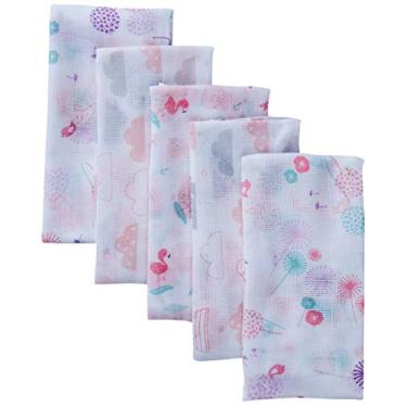 Imagem de Papi Textil Fralda Papi Especial Com Bainha Estampada 70Cm X 67Cm Contem 05 Un