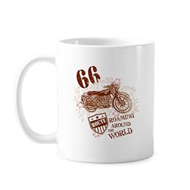 Imagem de Caneca clássica de cerâmica branca com alça de 350 ml