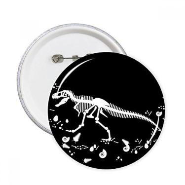 Imagem de Ossos de Dinossauro, Médio, Pinos Redondos, Botões, Decoração de Roupas, Presente de 5 Peças