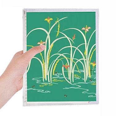 Imagem de Caderno de aquarela com folhas soltas e diário recarregável Pintura Green Culture