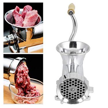 Imagem de Moedor de temperos, moedor de carne comercial, moedor de carne manual, liga de alumínio para carne e vegetais